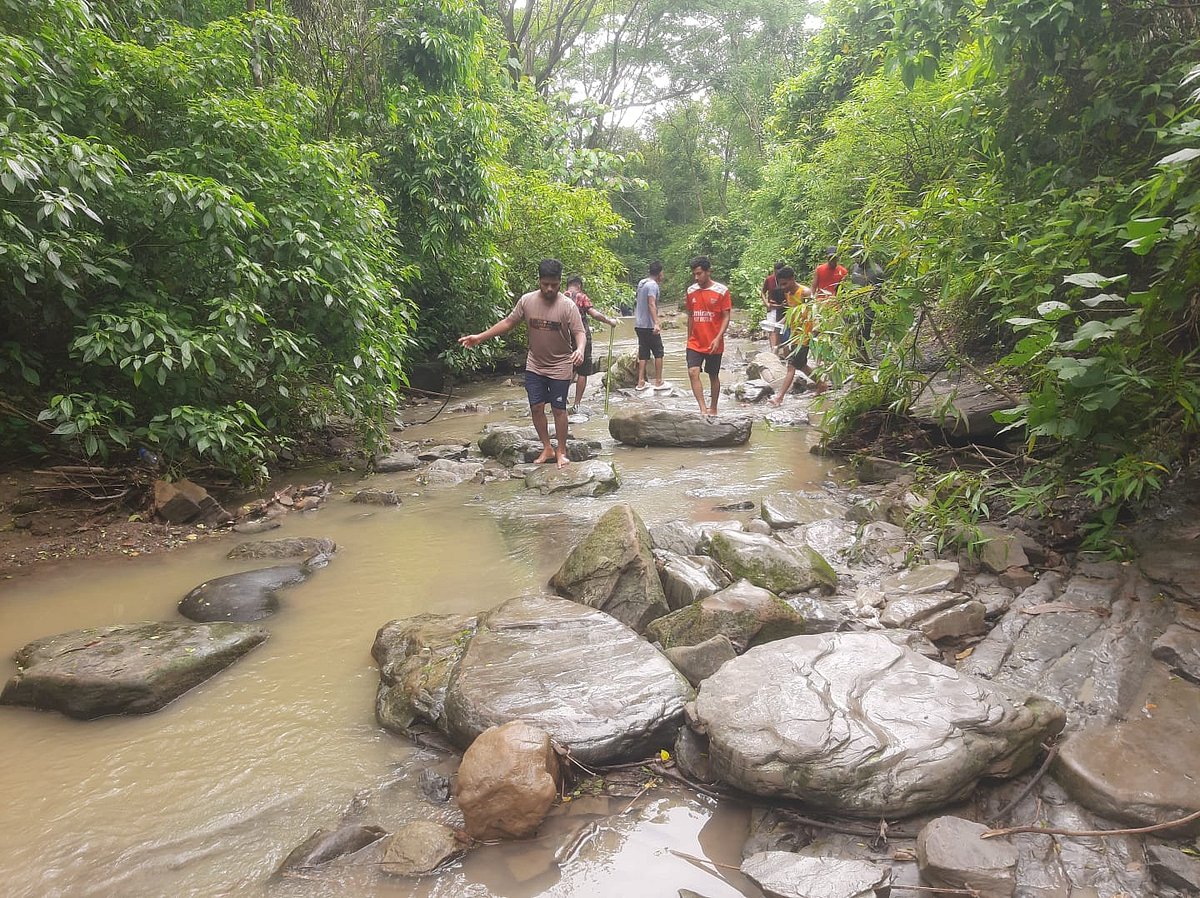 চট্টগ্রামের মিরসরাইয়ের খইয়াছড়া ঝরনার ট্রেইল। সম্প্রতি তোলা